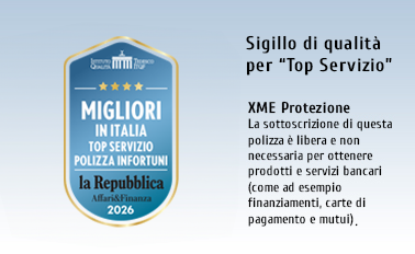 sigillo qualità 2026 xme protezione infortuni